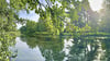 Der Pfefferteich im Park des Friedens. 