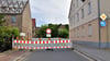 Derzeit werden Abrissarbeiten an einem Wohnraus in der Langen Straße in Jessen vorgenommen.