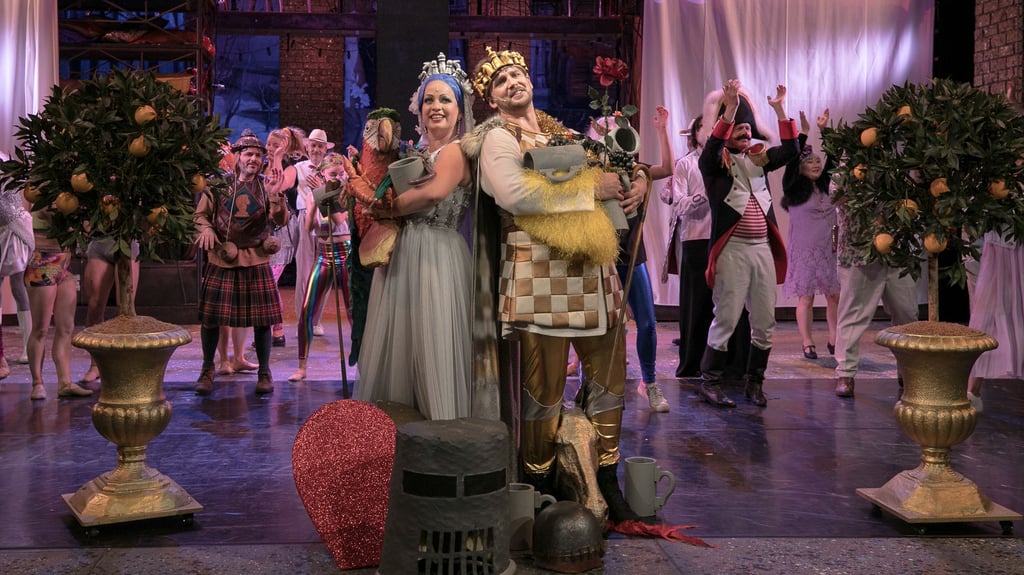 Ein Bild von der Premierevon  „Monty Python’s Spamalot“ in Altenburg: Das Musical soll 2026 auf der Freilichtbühne in Tangermünde aufgeführt werden.