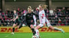 Das letzte Heimspiel von RB Leipzig Frauen gegen den FC Bayern München von noch am Cottaweg statt.