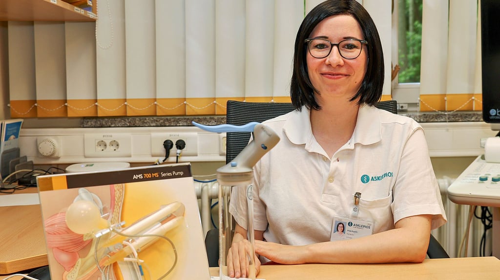 Eine interne Penispumpe wurde laut Anja Kunitz im Weißenfelser Krankenhaus noch keinem Mann eingesetzt. Eine solche steht aber bereit.
