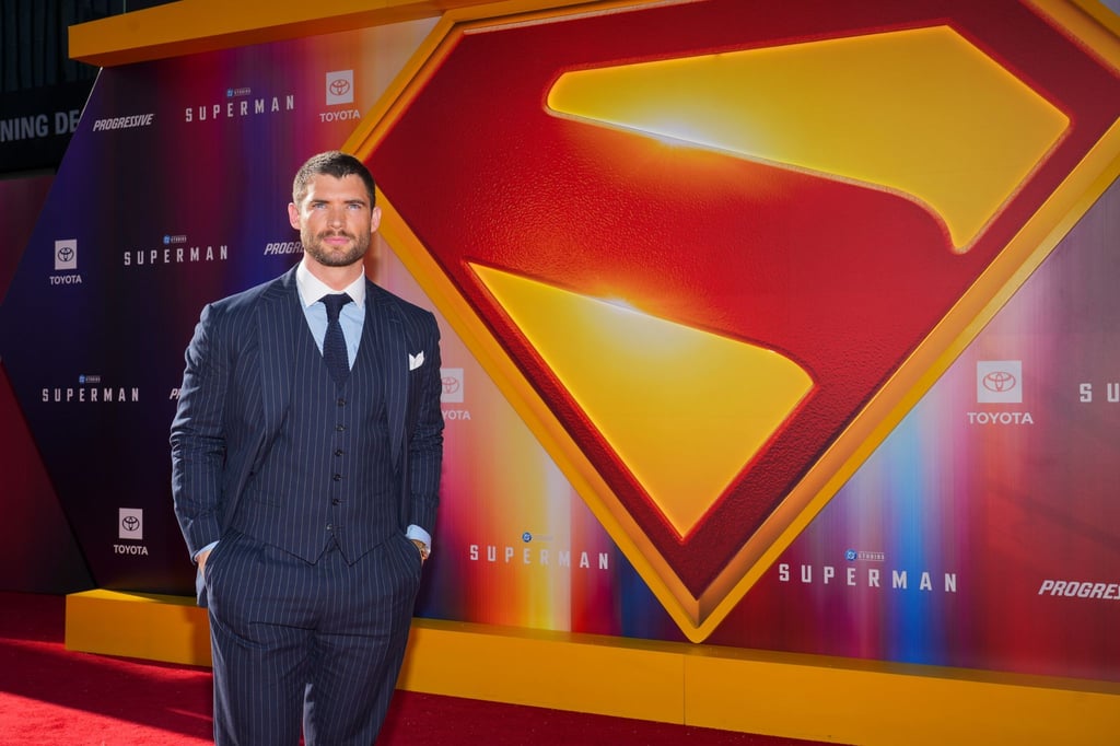 In „Superman“ trug David Corenswet erstmals das Superhelden-Kostüm. (Archivbild)