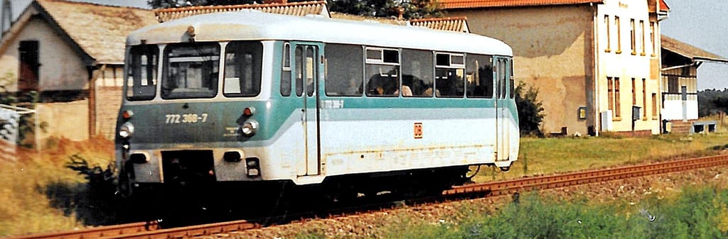 Schienenbusse waren früher im Bereich Bereich Arendsee häufig unterwegs.