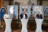 Mathias Knispel (v.l.), Mike Steffens und Steffen Steinhagen stellten sich den Bürgern beim Wahlforum.