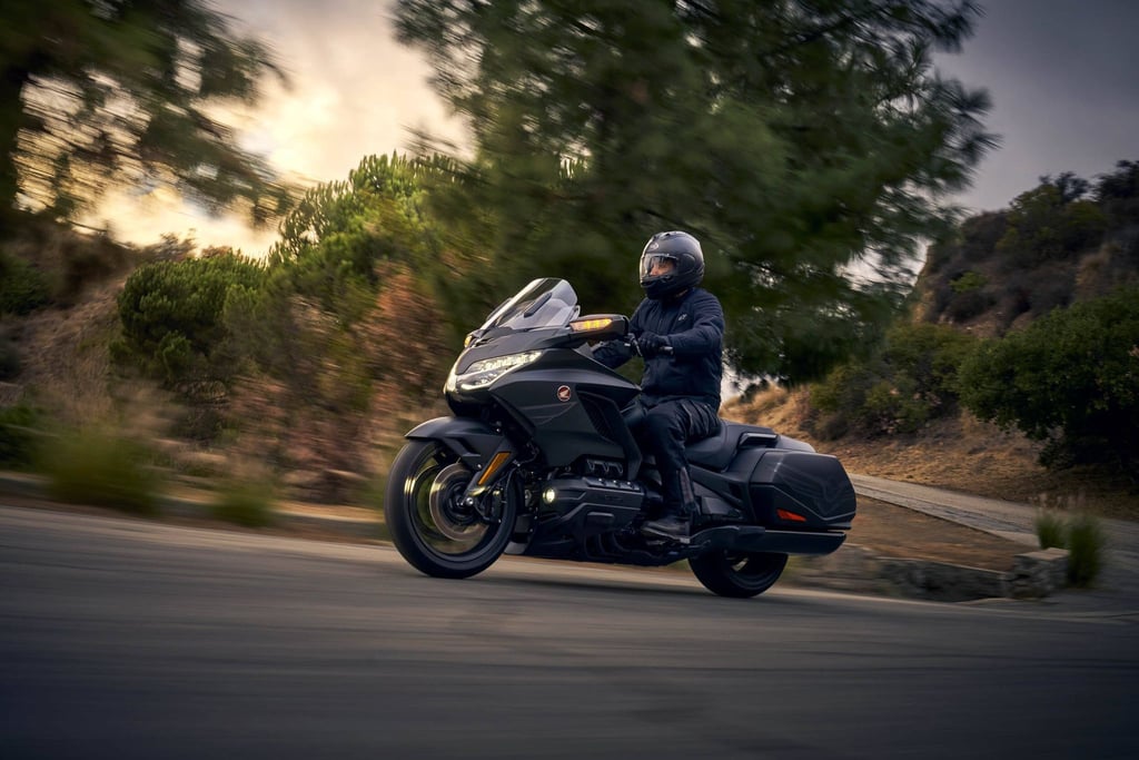 Ein Luxusliner auf zwei Rädern: Die Honda Gold Wing GL1800.