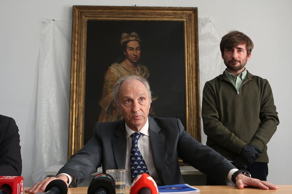 Das Bild aus dem 18. Jahrhundert soll einem jüdischen Galeristen in den Niederlanden gestohlen worden sein.