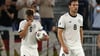 Frust bei Joshua Kimmich (l) und Leon Goretzka nach dem 0:1.