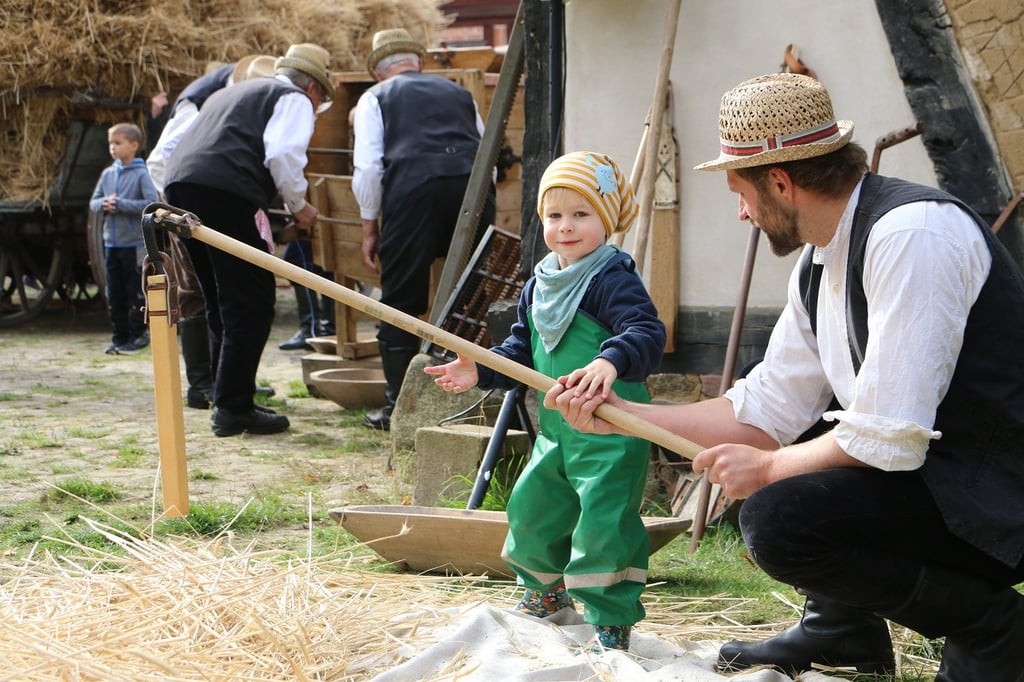 In der Altmark wird das frühere Dorfleben im Freilichtmuseum Diesdorf erlebbar.