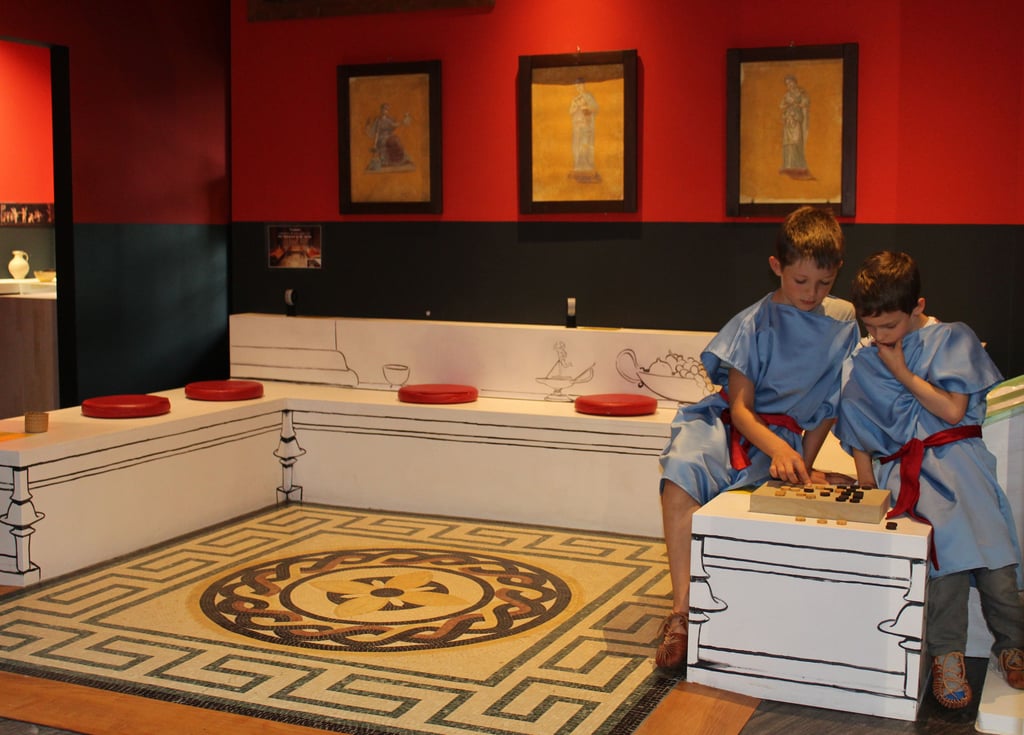 Im Winckelmann-Museum in Stendal können Kinder selbst zu jungen Römern oder Griechen werden.