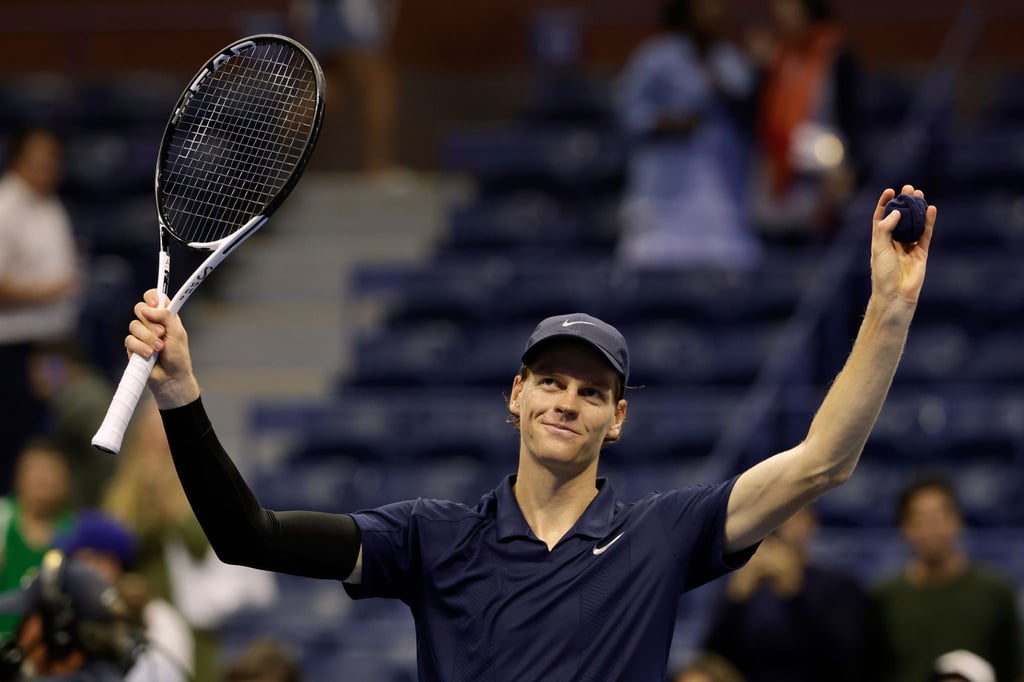 Jannik Sinner stürmte ins Halbfinale der US Open.