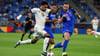 Nnamdi Collins (l) konnte bei seinem Länderspiel-Debüt nicht liefern.