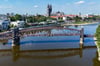 Die Nutzung der Hubbrücke in Magdeburg wurde jetzt auch amtlich verboten.