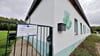 Der Eingang zum Vereinshaus der Wimmelburger Fußballer