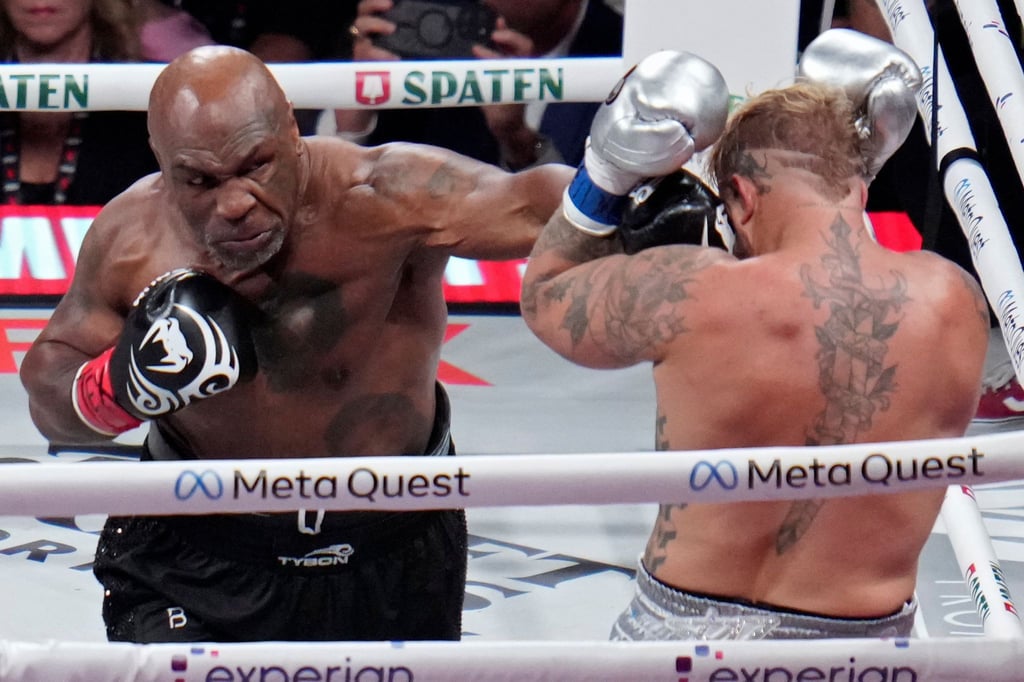 Bei seinem letzten Kampf hatte Tyson einen guten Start und schleppte sich dann nur noch durch den Ring. (Archiv-Foto)