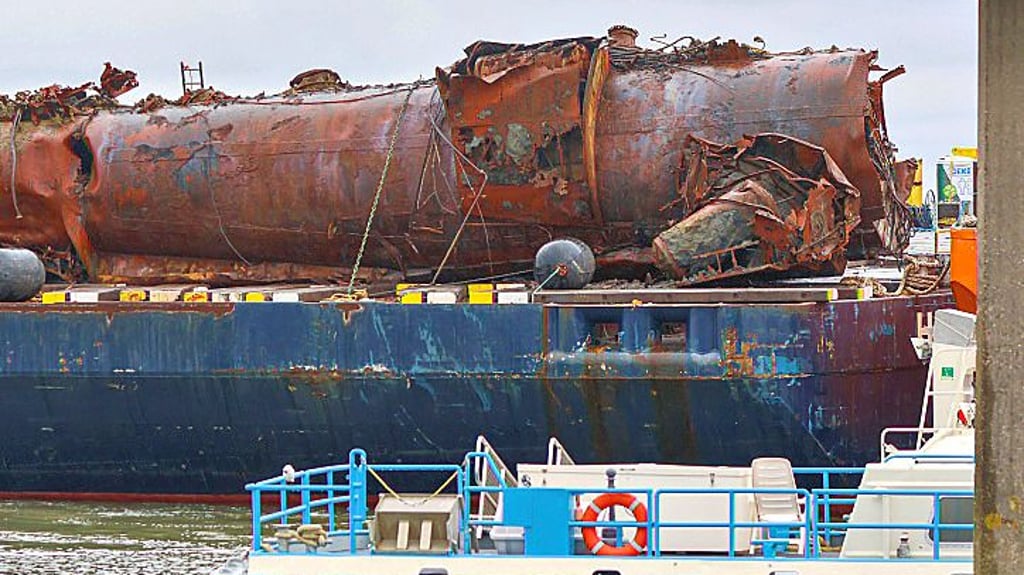 Das 106 Jahre alte U-Boot wurde brachial geborgen. Archäologen sind entsetzt.