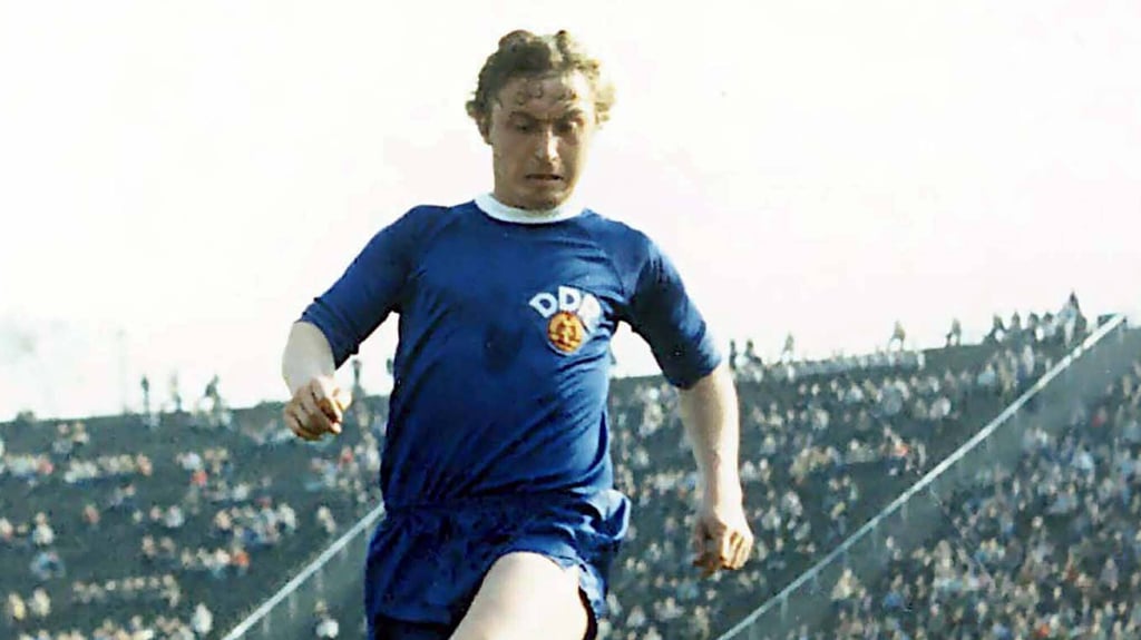 Joachim Streich im Dress der DDR-Nationalmannschaft.