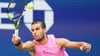 Carlos Alcaraz spielt am Sonntag um den US-Open-Titel.