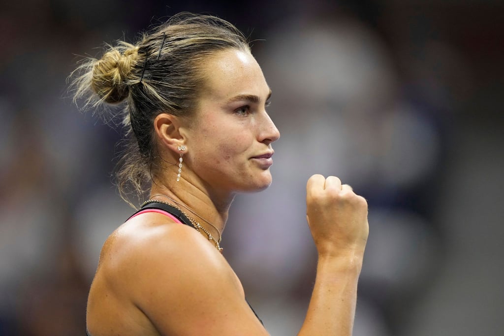 Aryna Sabalenka steht erneut im Endspiel der US Open.