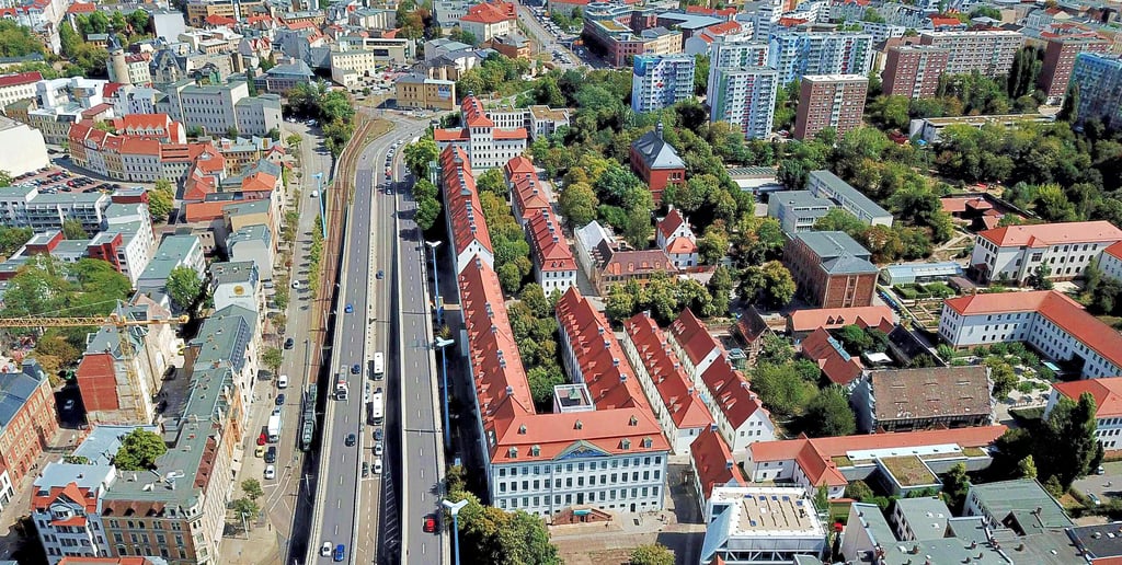 Halle bekommt einen Geldsegen. Wird damit die Hochstraße durch einen Tunnel ersetzt? Oder werden neue Straßen gebaut?