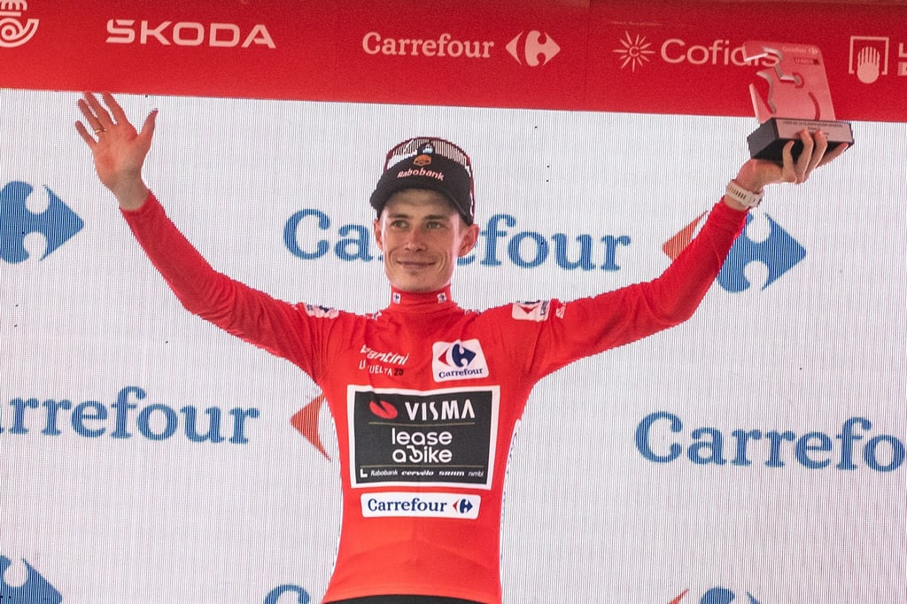 Jonas Vingegaard ist weiter Gesamterster bei der Vuelta. (Archivbild)