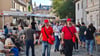 So voll wie am Samstagnachmittag beim Kobermännchenfest sind die Straßen in Sangerhausen selten. 