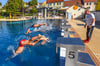 Das Stadbad Querfurt bleibt im September noch geöffnet. Schwimmmeister Olaf Tobisch gibt den Termin für das Abbaden erst wenige Tage vorher bekannt.