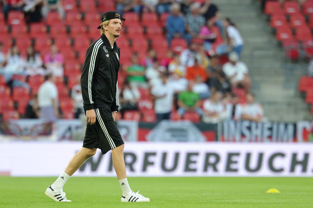 Nick Woltemade bleibt als Angreifer in der deutschen Startelf.