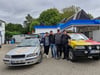 Falco Schmidt (von links), Johannes Borghardt, Torsten Schubert und Gordon Schulze erlebten viele Abenteuer auf der Rallye. 
