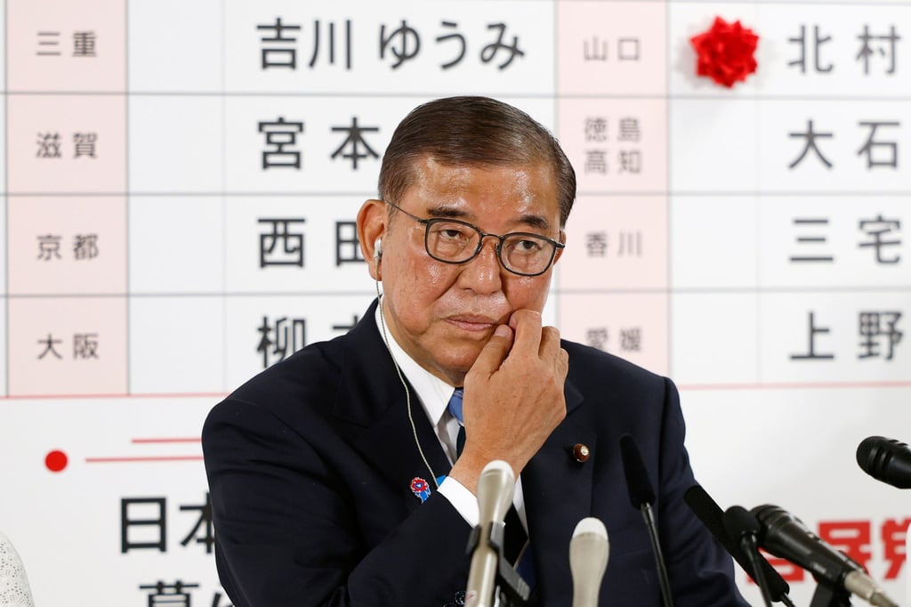Japans Regierungschef Ishiba stand nach Wahlschlappen in seiner eigenen Partei in der Kritik. (Archivbild)