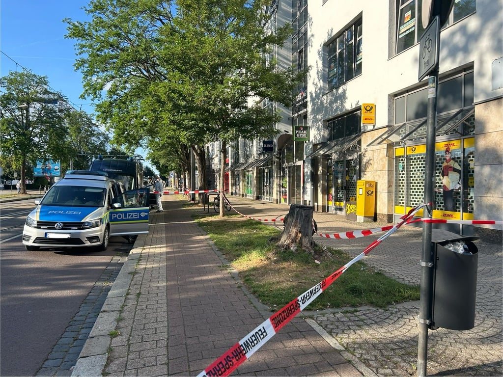 In Magdeburg wurde eine Frau mit einem Stichwerkzeug an der Lübecker Straße getötet.