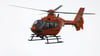 Auch zwei Rettungshubschrauber waren an der Unfallstelle im Einsatz. (Symbolbild)