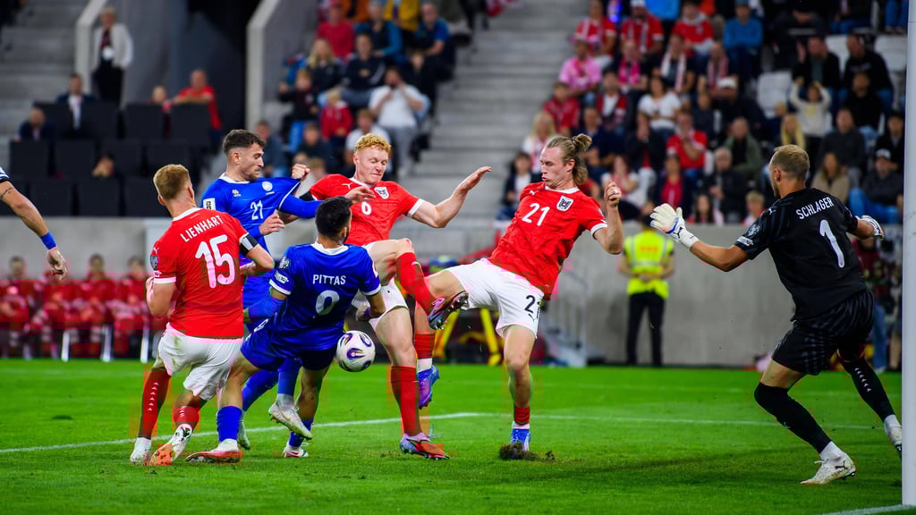 Nicolas Seiwaldn hier im Spiel von Österreich.