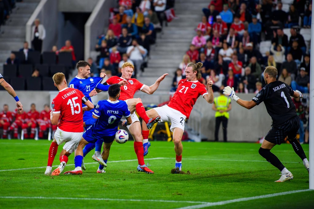 Nicolas Seiwaldn hier im Spiel von Österreich.