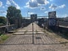 Die Hubbrücke in Magdeburg ist gesperrt. Das war auch während des Kulturbrücke-Festivals so. 