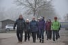 Neue Wandergruppe in der Magdeburger Straße in Genthin