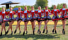 Auch die Juniorengarde des NCC trat zum Kultur- und Sporttag auf. 