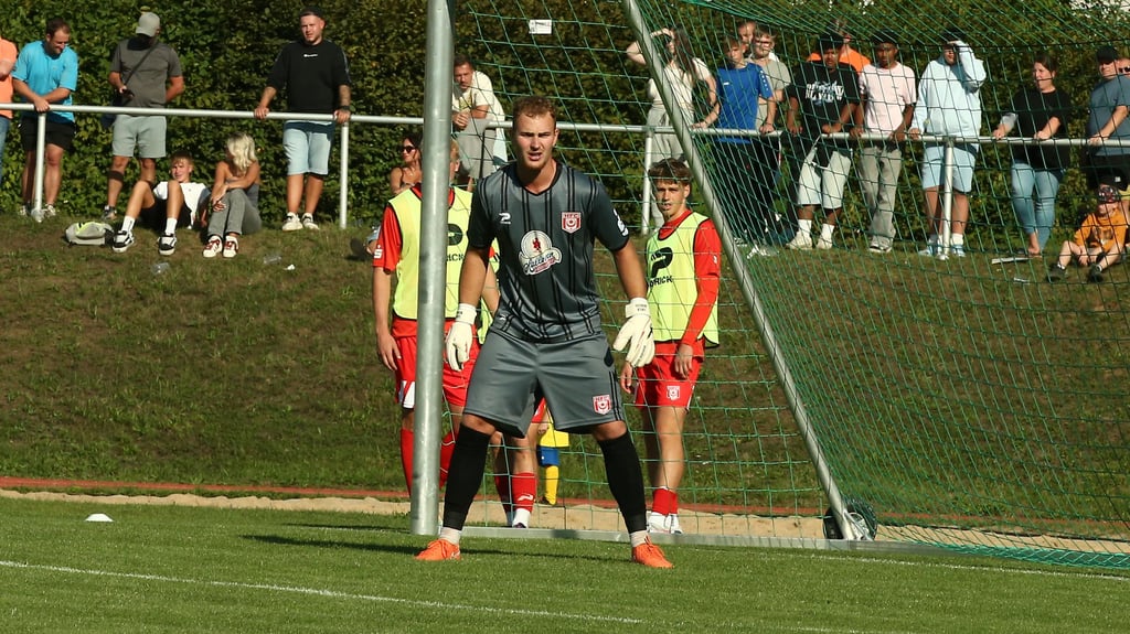 HFC-Torwart Luca Bendel muss sich im Landespokal zeigen.