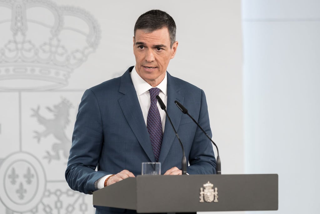 Sánchez spricht von einem "Massaker" in Gaza. (Archivfoto)