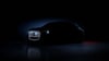Geheimnisvolle Sil­hou­et­te der neuen elektrischen C-Klasse von Mercedes-Benz