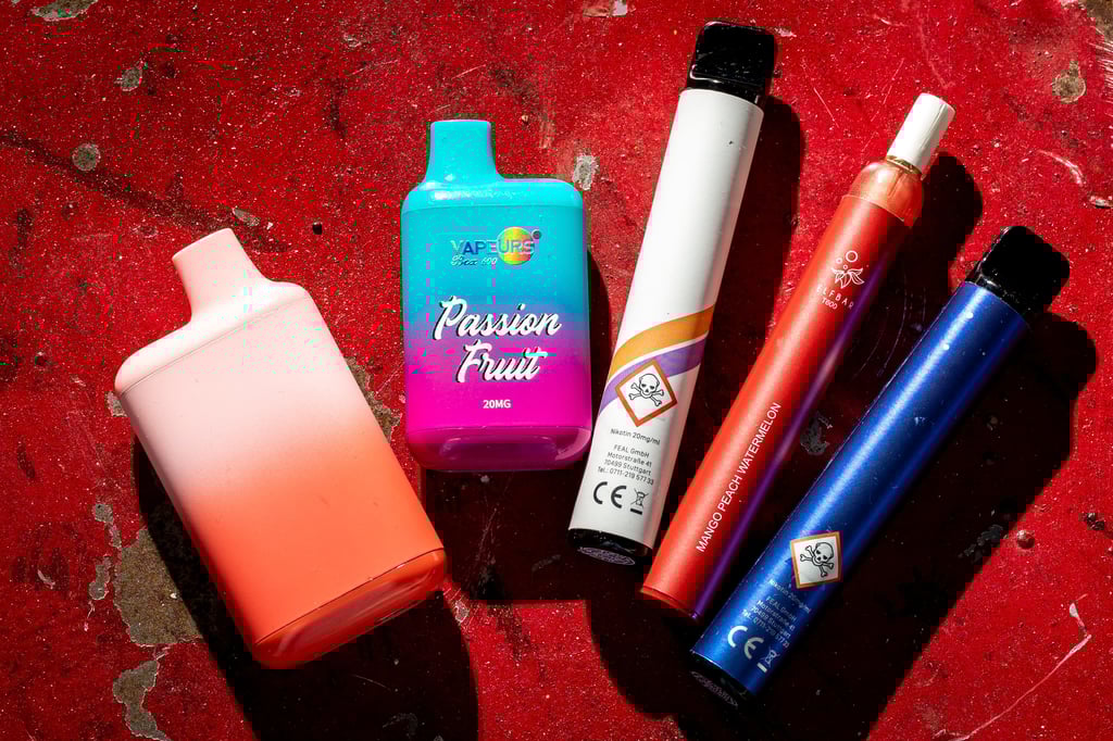 Einweg-Vapes werden im Jerichower Land immer beliebter.