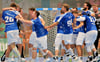 Der erste Sieg in der neuen Saison ist eingetütet. Entsprechend groß war der Jubel der DRHV-Handballer am Samstag nach Spielende.