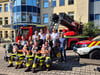 Die Feuerwehr hatte sich eine besondere Dankeschön-Aktion ausgedacht.