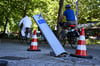 Der neue Trinkbrunnen in Magdeburg wurde noch vor der offiziellen Einweihung zerstört.