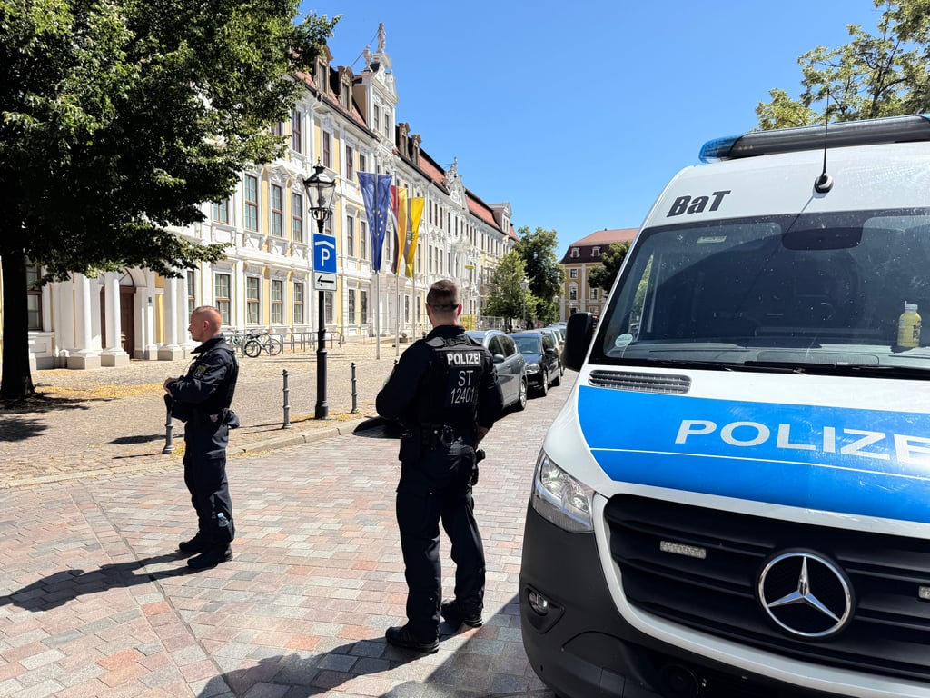 Nach der Razzia im Landtag von Sachsen-Anhalt gab es viel Kritik.