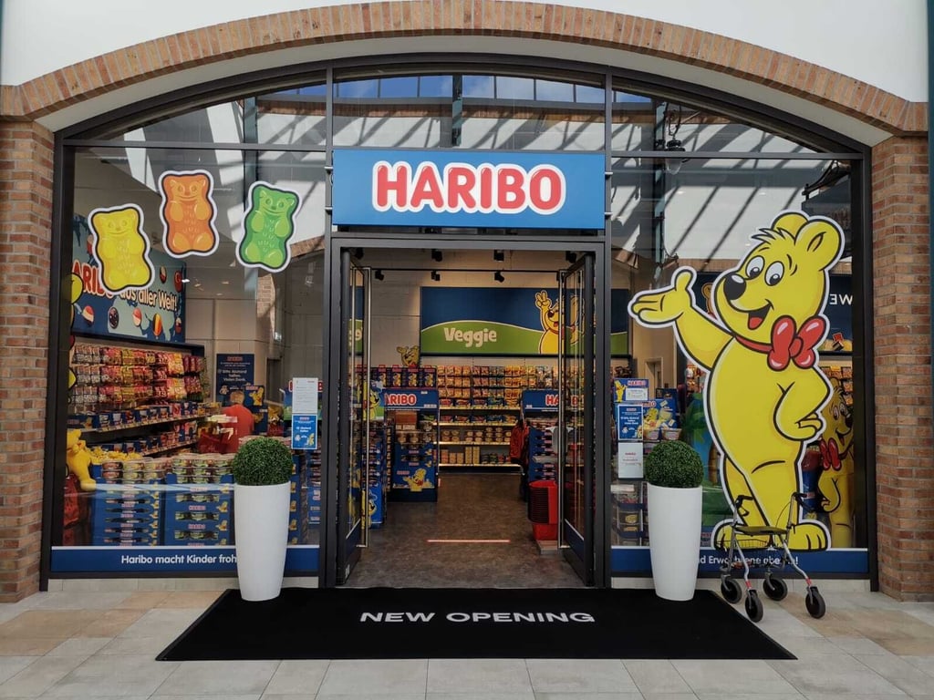 Im Halle Leipzig The Styles Outlet gibt es unter anderem ein Haribo-Outlet.