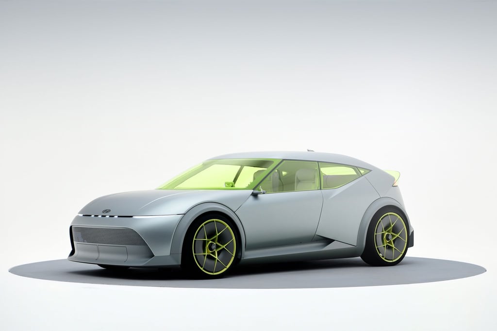 Mit dem Concept Three gibt Hyundai Ausblick auf einen kompakten Ioniq.