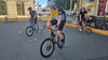 Fahrradaktionstag in Magdeburg mit Bike-Polo.