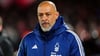 Trainer Nuno Espirito Santo muss bei Nottingham Forest gehen.