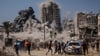 Israels Militär greift immer wieder Hochhäuser an, die angeblich von der Hamas genutzt wurden.