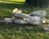 Die zerstörte Statue wurde inzwischen aus dem Park entfernt.  